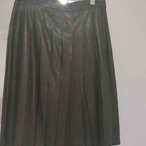 Chic Black A-Line Skirt